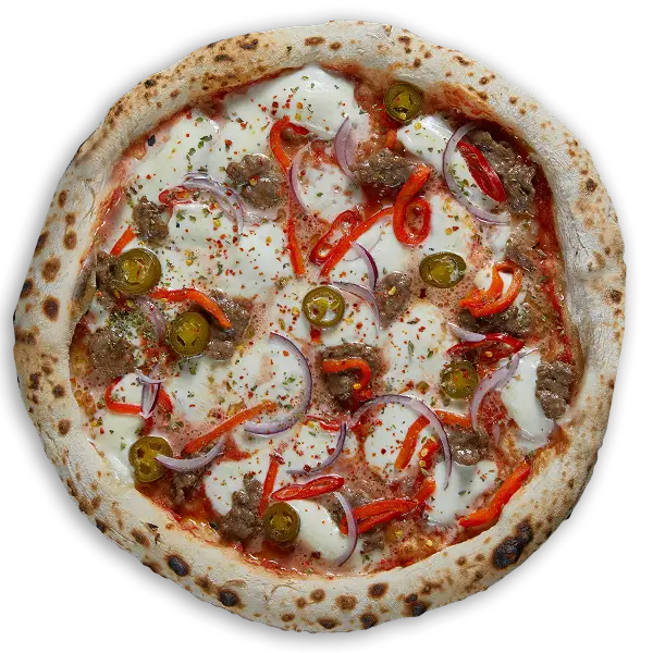 Stenugnsbakad pizza