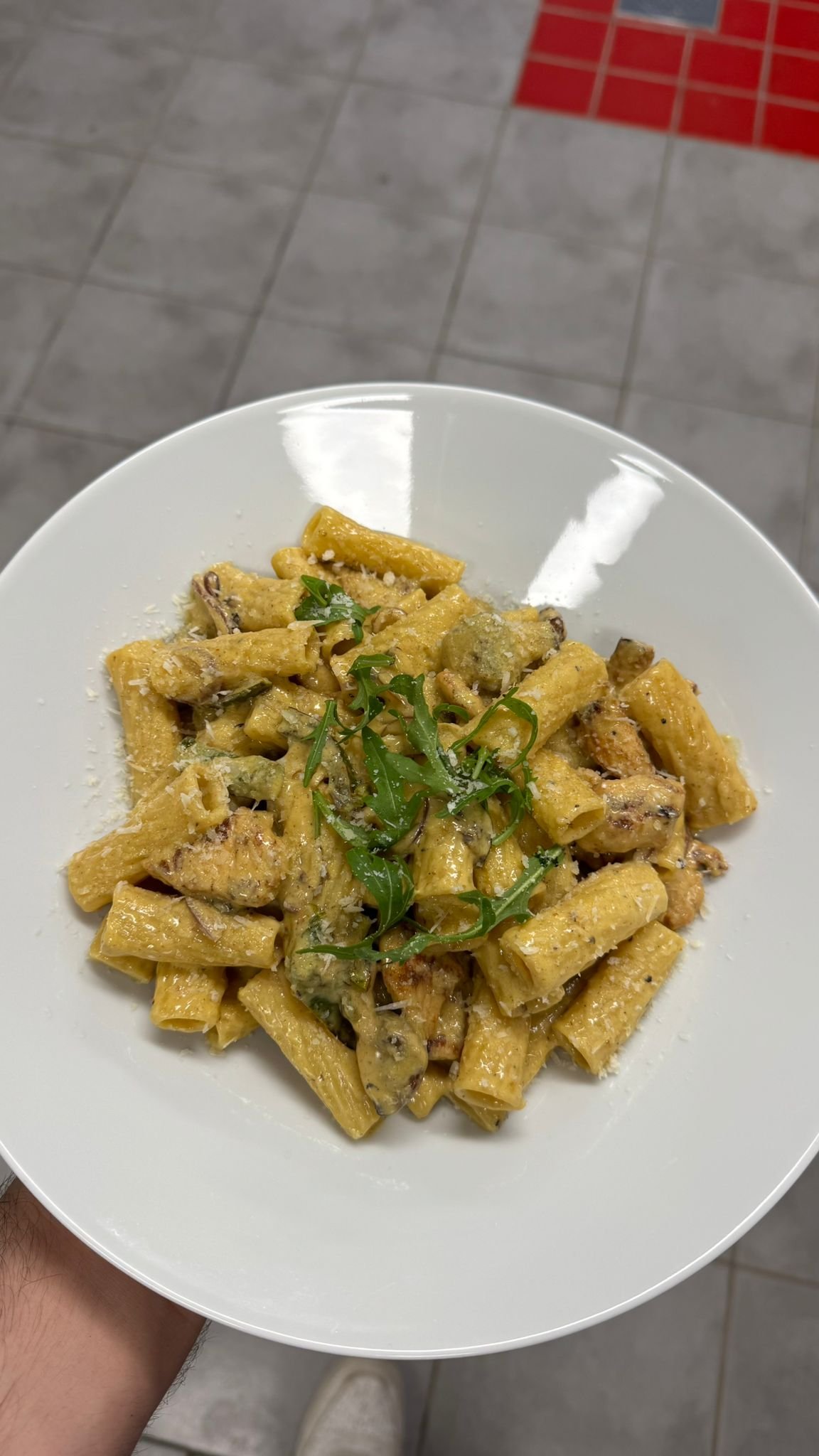 Krämig pasta